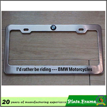 4 Holes Universal Custom License Plate Frames